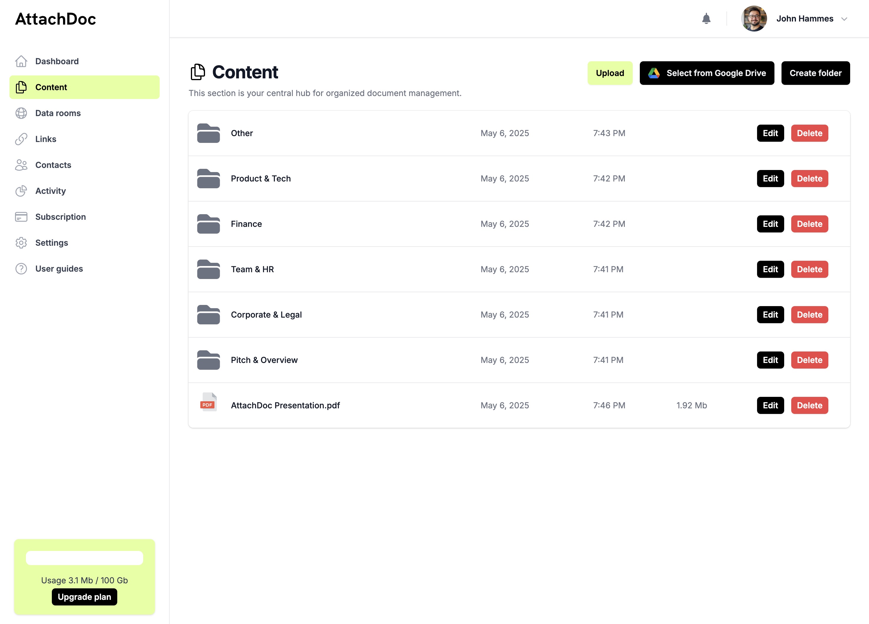 Store and share with confidence